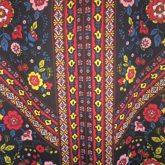 NWT Xhilaration Pattern Boho Maxi Skirt - Picture 2 of 7